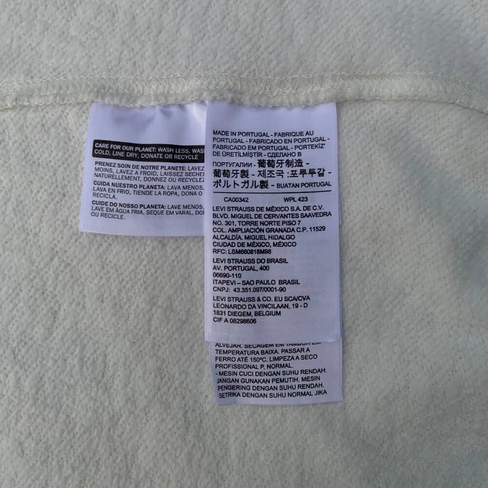 Levi's Vintage Clothing Bay Meadows 40's style contrasting crew sweatshirt - Picture 8 of 11